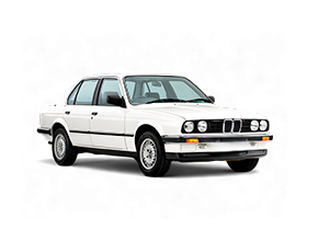 ВОРСОВЫЕ КОВРИКИ ПРЕМИУМ В BMW 3 E30 Седан