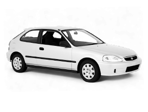 ВОРСОВЫЕ КОВРИКИ КЛАССИК В HONDA CIVIC 6 Хэтчбек Левый руль