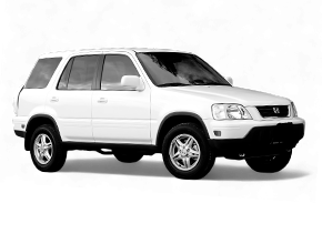 ВОРСОВЫЕ КОВРИКИ КЛАССИК В HONDA CR-V 1 RD1 АКПП Левый руль