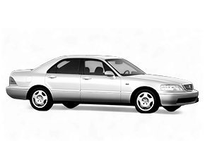ВОРСОВЫЕ КОВРИКИ ПРЕМИУМ В HONDA LEGEND 3
