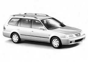ВОРСОВЫЕ КОВРИКИ КЛАССИК В HONDA ORTHIA EL2 2WD Правый руль