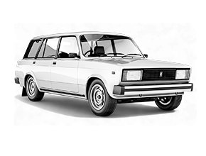 ВОРСОВЫЕ КОВРИКИ ПРЕМИУМ В LADA 2104