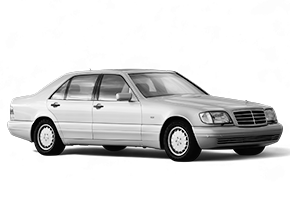 Шторки каркасные для Mercedes-Benz S-class W140