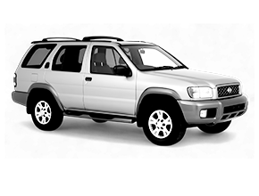 ВОРСОВЫЕ КОВРИКИ КЛАССИК В NISSAN PATHFINDER 2 R50 Левый руль