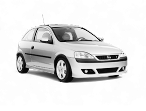 ВОРСОВЫЕ КОВРИКИ ПРЕМИУМ В OPEL CORSA C (С подстаканником для задних пассажиров) ЛЕВЫЙ РУЛЬ