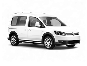 ВОРСОВЫЕ КОВРИКИ ПРЕМИУМ В VOLKSWAGEN CADDY 3 (2 сдвижные двери) ЛЕВЫЙ РУЛЬ