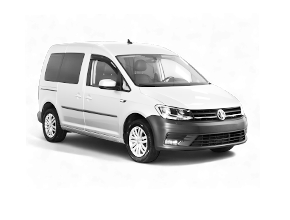 ВОРСОВЫЕ КОВРИКИ ПРЕМИУМ В VOLKSWAGEN CADDY 4 (1 сдвижная дверь) ЛЕВЫЙ РУЛЬ