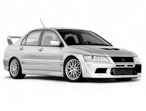 ЭВА КОВРИКИ В MITSUBISHI LANCER EVOLUTION 7